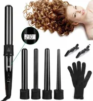 Lockenstab Lockenstab Große und Kleine Locken Set 5 in 1