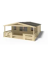 Gartenhaus, Gerätehaus 30m2 - 5x4m - 28mm