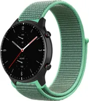 Strap-it Amazfit GTR 2 Nylonarmband (Mint)