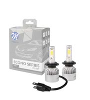 LED-Set LSC-Serie H7-LED-Lampen 10000 LM, Umrüstsatz für Auto-Halogenscheinwerfer, Fernlicht oder Abblendlicht 12 V, 6500 K starkes kaltweißes Licht, 2-teiliges Set, 2 LED-Lampen 10000k