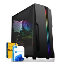 SYSTEMTREFF Gaming PC - Ryzen 7 5700G - AMD RX Vega 8 - 16GB  - 2TB M.2 SSD (NVMe) WD Blue SN580 +  - Windows 11 Pro - Desktop