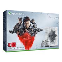 Microsoft Xbox One X 1TB, Gears 5 Limited Edition, Xbox One X, Grau, Weiß, 12288 MB, GDDR5, HDD, 1000 GB