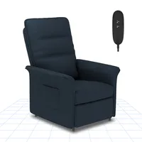 FLEXISPOT Elektrické polohovací křeslo Nastavitelné TV křeslo TV křeslo s funkcí polohování 105° -155° nastavitelné opěradlo Relaxační křeslo ergonomické