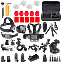Set universelles Zubehör 67 in 1 für Sportkameras GoPro, DJI, Insta360, SJCam, Eken