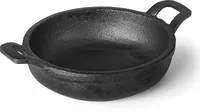 LACOR PFANNE O/HOLZBEHAELTER Magma D.12 cm, Gusseisen, Black