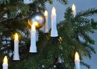 HI svetelná reťaz na vianočný stromček s 30 teplými bielymi LED diódami pre exteriér