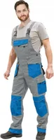 LH FORMEN graue Arbeitsschutzhose mit Hosenträgern 52 grau