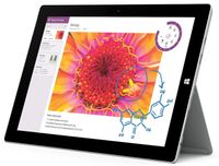 Microsoft Surface 3 Tablet PC (10.8 Zoll (27,43cm) ClearType Full-HD-Plus Display, Intel Atom X7-Z8700 Quad-Core, 64GB Speicher, 4GB RAM, Windows 8.1)