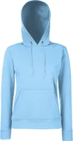 Fruit of the Loom 62-038-0 | Lady-Fit Classic Hooded Sweat - Farbe: Sky Blue - Größe: M