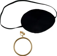 Bristol Novelty - Kostüm-Zubehör BN4999 (Einheitsgröße) (Gold/Schwarz)