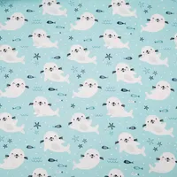 Biojersey Kinderstoff Babyrobbe ab 0,5x1,65m