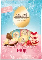 Lindt jogurtová vaječná směs mléčná čokoládová velikonoční vajíčka 140g