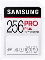 Samsung MB-SD256H SDXC PRO PLUS Class 10 UHS-I U3 SDXC Speicherkarte, 256 GB, Class 10 / UHS-III