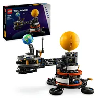 LEGO Technic Sonne Erde Mond Modell Spielset, Geschenk für Kinder ab 10 Jahren, Spielzeug zur Darstellung des Sonnensystems, lässt Jungen und Mädchen fantasievoll und selbstständig spielen 42179