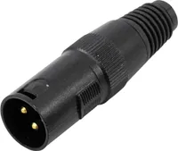 OMNITRONIC XLR Stecker 3pol 110 Ohm