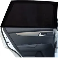 Auto Sonnenschutz UV Schutz Folding Auto Hinten Fenster Sonnenschutz 100  x50cm Universal Mesh Zurück Fenster Visier mit Saugnäpfen - AliExpress