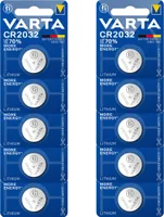 Varta Electronics CR2032 Lithium Knopfzelle 10er Pack