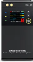 0,25mm Punktschweißer, 4 Gänge DIY Doppelpuls-Schweißgerät für 18650 Batteriepack, eingebauter 5000mAh Akku