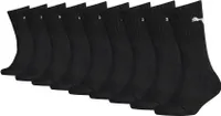 PUMA Kinder Socken, 9er Pack - Sport Crew Sock,Tennissocken, ECOM Schwarz 35-38