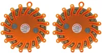 LED Warnleuchte inkl. Batterie
