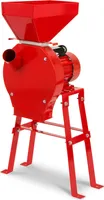 EBERTH Elektrische Getreidemühle mit Starkem 1100 Watt Elektromotor, Durchsatzmenge 240 kg/h, Schrotmühle mit Scharfer Edelstahlklinge