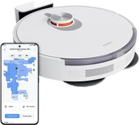 XIAOMI S20+ Roboter Staubsauger, 55W 6000 Pa Saugleistung, 5200mA Hgroße Batterie, 170 Min, LSD-Lasernavigationstechnologie, Intelligente Steuerung