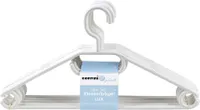 CENTI wieszak na ubrania Lux czarny/biały 10 szt