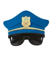Brille Polizist