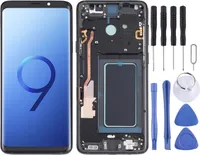 Für Samsung Galaxy S9 Plus SM-G965 Display Full OLED LCD mit Rahmen Einheit Touch Ersatzteil Reparatur Schwarz