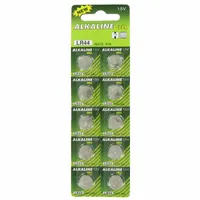 Goobay LR44/AG13/L1154 Alkalický mangánový knoflíkový článok, 1,5 V LR 44 / AG13 / LR 1154 /357 /A 76 10BL LC