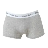 Calvin Klein Herren 3er Pack Low Rise Trunks, Grau L