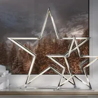 SOMPEX LUCY Tischleuchte 50cm aluminium chrom