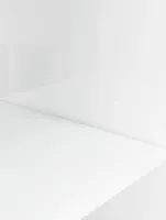 Stojak akwariowy biały wysoki połysk 120x40x60 cm materiał drewnopochodny