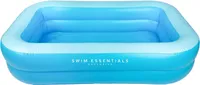 Swim Essentials Aufblasbarer Pool in blau