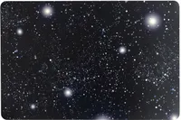 Schreibtischunterlage Weltall / Universum / Sternenhimmel blau 40 x 60 cm abwischbar
