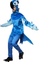 Unikostüm Prächtiger Blauara - XL