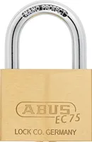 ABUS Vorhangschloss Messing 75/60 - 60 mm breit