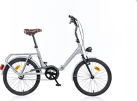vouwfiets 20 palcová 27 cm unisex ráfiková brzda šedá