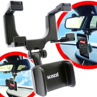 Kaufe 360° Rückspiegel-Handyhalter für Autohalterung, Handy- und  GPS-Halterung, universell drehbar, verstellbar, teleskopischer Auto- Handyhalter