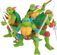 Figurensatz Teenage Mutant Ninja Turtles Cowabunga 4 Stücke