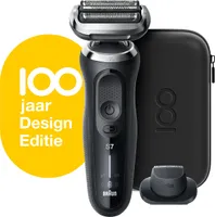 Braun Series 7 81728154, Planžetový holicí strojek, Černá, LED, Nabíjecí, Výkon, Baterie, Lithium-ion (Li-ion)