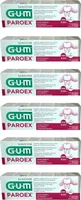 6x GUM Paroex 0,12% CHX  Zahnpasta 6x 75 ml