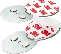 Mount Mini Magnethalterung für Rauchmelder ab 5 cm Ø selbstklebend