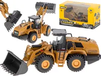 KIK KX5934 H-Toys Buldozér s kovovou lyžicou 1:60