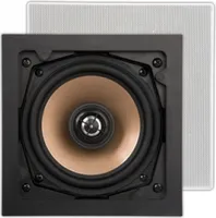 Artsound HPSQ525 5,25 Zoll Wand- und Deckenlautsprecher, 10-100 Watt, für Heim, Badezimmer, Küche,