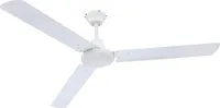 Globo Lighting ventilátor kovový bílý