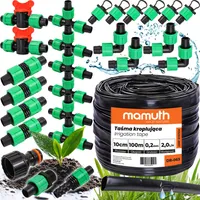 Tropfschlauch Satz 100m 10cm 2l/h Tropfband Bewässerung Verbinderstück T-Stück