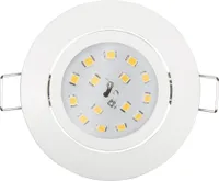 LED Einbauleuchte McShine ''Slim'' 82x28mm, 5W, 400lm, 4000K, weiß