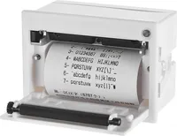 GOOJPRT QR204 58 mm mini termotlačiareň s integrovanou účtenkou, rozhranie TTL + USB, vysoká rýchlosť tlače 50 - 85 mm/s