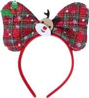 Weihnachtsfliege mit Rentier